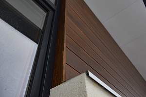 панели для фасада из лиственницы