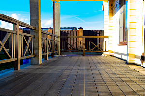 террасная доска гладкая