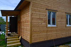 дом до шлифовки