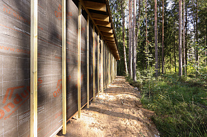 Элегантный банный комплекс с террасой 