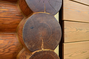 дом брус отделка