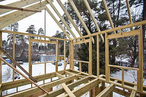 каркасник два этажа