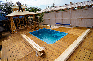 монтаж террасы