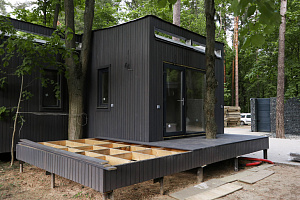 Гостевой дом в Янино: Идеальное слияние с лесным ландшафтом