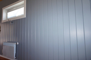 имитация бруса внутри дома