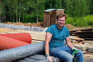 укладка фундамента