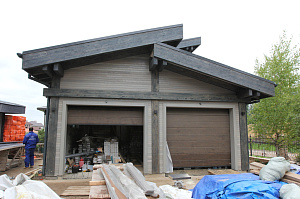 Масштабная реконструкция загородного дома: термоясень, фахверк с историей и идеальная геометрия каждого элемента