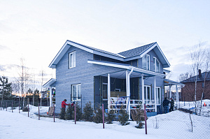 деревянный дом