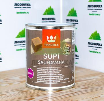 Защитный состав с натуральным воском для бани Tikkurila SUPI Saunavaha