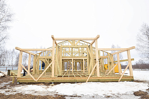 Дом каркасный