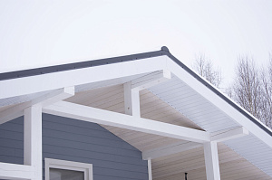 Дом обшитый сайдингом