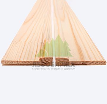 Плинтус евро из сосны сращенный 60х12х2500