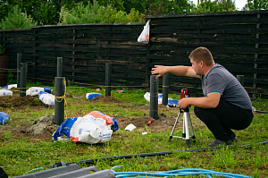 фундамент на сваях