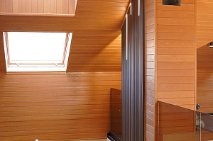 Премиум-отделка банного комплекса ангарской сосной в VUOKSA-Status