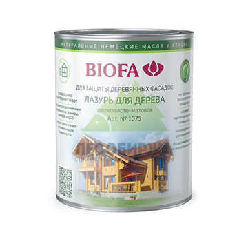 Лазурь для внешних работ BIOFA 1075