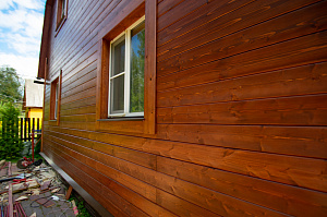 деревянный дом