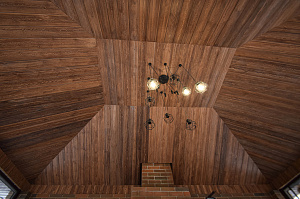 как монтировать вагонку