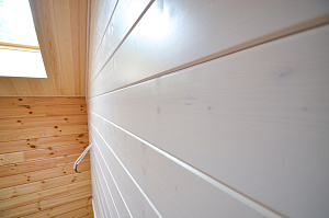 крашеная вагонка кедр