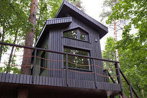 Уникальные всесезонные домики на дереве в LESO Парке