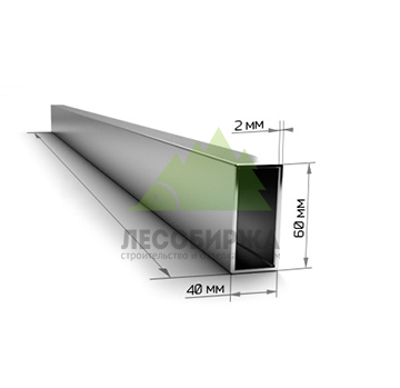 Труба профильная 60х40х2х6000