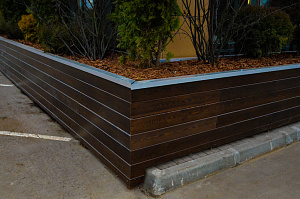 облицовка крашеный планкеном