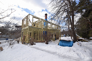 два этажа каркасник