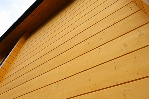 Покраска фасада и архитектурных элементов дома в КП "Ла-Манш"