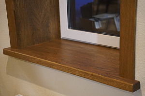 Фальшбалки из МДФ шпон дуба: Мастерство и Стиль для загородного дома в Михайловской горке