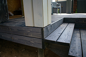 терраса сосновая