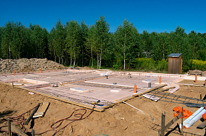 бетонный фундамент