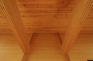 Покраска фасада и архитектурных элементов дома в КП "Ла-Манш"