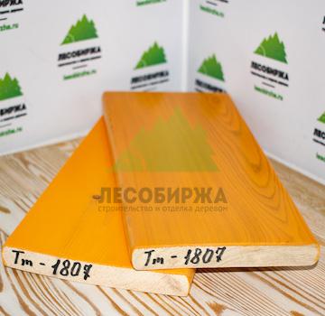 Крашеный планкен из лиственницы TM-1807 (лак Teknos)