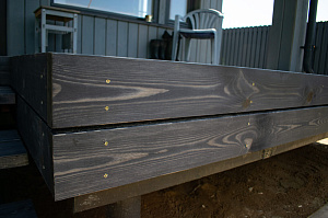 терраса из сосны