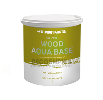 Грунтовка по дереву антисептическая акриловая под покраску ProfiPaints SILVER WOOD AQUA BASE