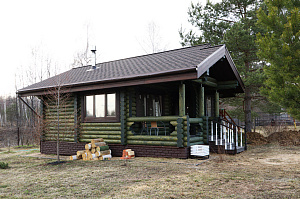 Баня мечты в Бобровом: комплексная отделка и покраска сруба