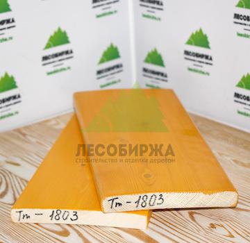 Крашеный планкен из лиственницы TM-1803 (лак Teknos)