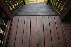 Баня мечты в Бобровом: комплексная отделка и покраска сруба