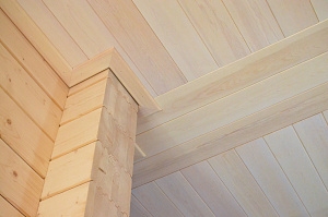 отделка вагонкой внутри дома