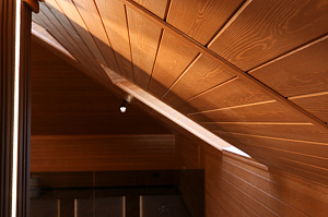 Премиум-отделка банного комплекса ангарской сосной в VUOKSA-Status