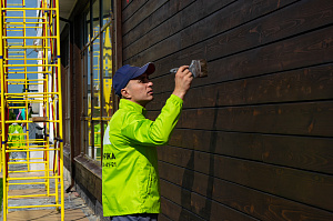 покраска фасада