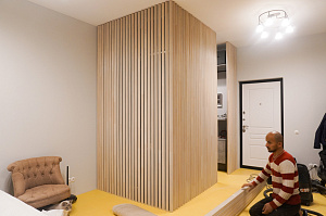 перегородка деревянная 11