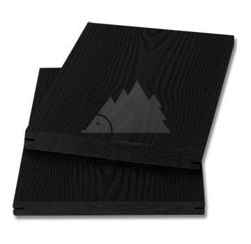 Планкен МПК Ottimo 3D 145х13х3000, черный