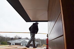 лиственничный планкен фасадный