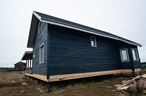 патина на фасаде дома