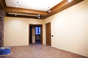 Фальшбалки из МДФ шпон дуба: Мастерство и Стиль для загородного дома в Михайловской горке