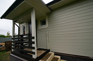 покраска дома фото