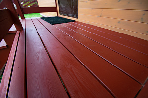 крыльцо под маслом