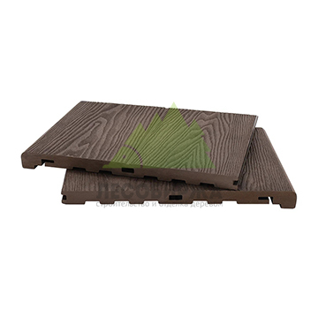 Ступень полнотелая Polivan Singaraja 3D 320х27/20х2900, темно-коричневый