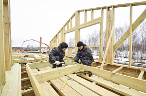 Дом каркасный