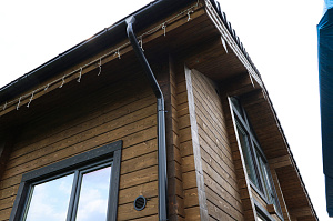 253 м² безупречного фасада под ключ для элитного поселка в Подмосковье